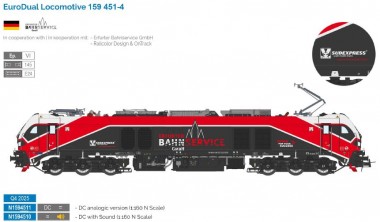 Sudexpress N1594510 EBS Hybridlok BR 159 451 Ep.6 