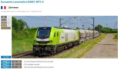 Sudexpress S0039718 Captrain FR Diesellok Euro4001 Ep.6 AC 