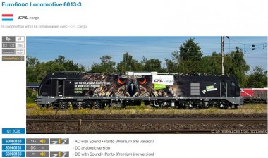 Sudexpress S0060138 CFL Cargo E-Lok Euro6000 Ep.6 AC 