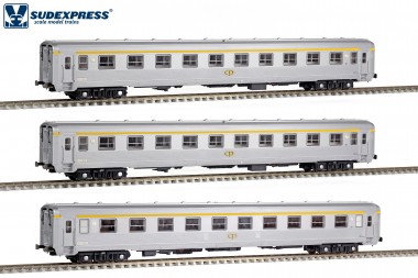 Sudexpress S0119 CP Personenwagen-Set 3-tlg Ep.4 