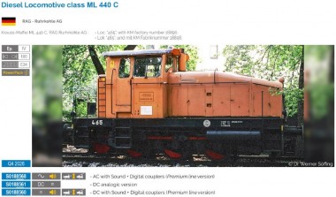 Sudexpress S0188560 RAG Diesellok ML 440 C Ep.4 