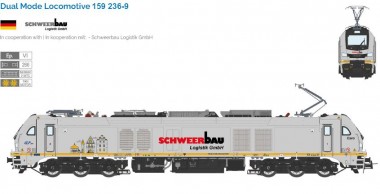 Sudexpress S1592360 Schweerbau Hybridlok BR 159 Ep.6 