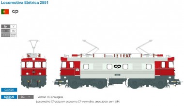 Sudexpress S255126 CP E-Lok 2551 Ep.5 