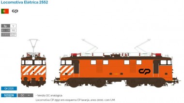 Sudexpress S255226 CP E-Lok 2552 Ep.5 