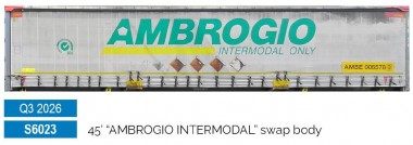 Sudexpress S6023 Ambrogio Intermodal 45' Swap Container 
