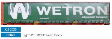 Sudexpress S6025 Wetron 45' Swap Container 