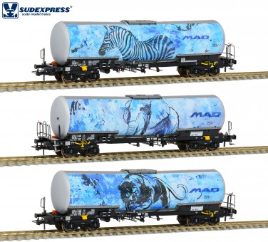 Sudexpress S783902 BSAS MAD Kesselwagen-Set 3-tlg. Ep.6 