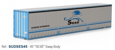 Sudexpress SUDSES45 SESE 45' Swap Container 