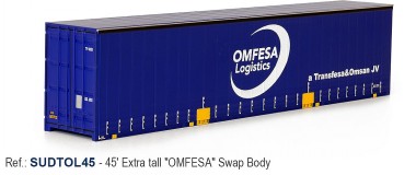 Sudexpress SUDTOL45 OMFESA 45' Swap Container 
