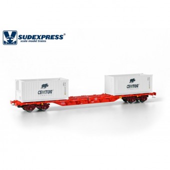 Sudexpress SUTK00917 Takargo Containerwagen 4-achs Ep.6 