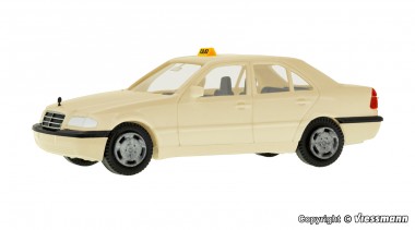 Kibri 11227 Bausatz: MB C-Klasse Lim. Taxi beige 