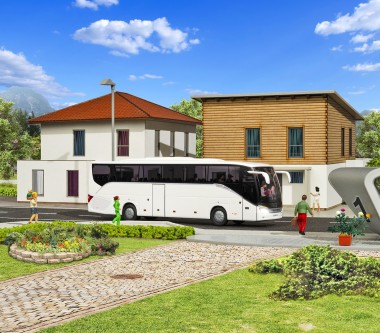 Kibri 11231 MiniKit: Bus Setra S 515 HD 