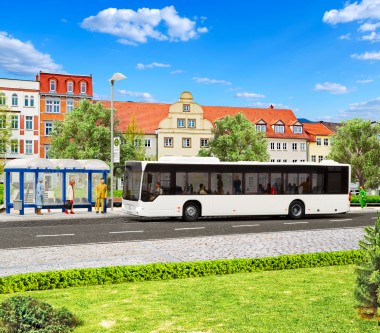 Kibri 11240 Bausatz: MB Citaro 12m (3türig) Stadtbus 