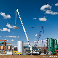 Kibri 13022 Liebherr LTR 1800 Tele Derrick 