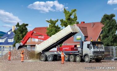 Kibri 13587 MB SK Kipp-SZ grau/weiss 