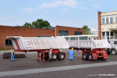 Kibri 14033 Meiller MHKS 40/2 & MDKS 38/2 Kippaufl. 