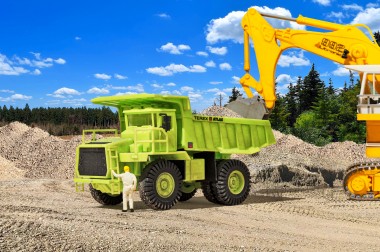 Kibri 14058 Terex Muldenkipper 