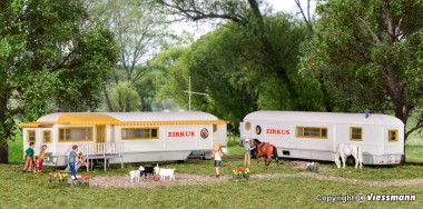 Kibri 15704 Schausteller Wagen 2 St. 