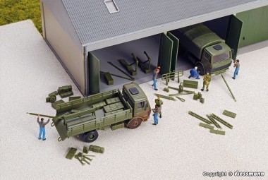 Kibri 18032 Bundeswehr Zurüstsatz für Einsatzfah 