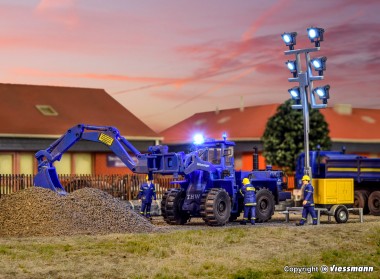 Kibri 18455 Zettelmayer Radlader ZL 1801 THW 