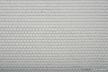 Kibri 34124 Kopfsteinpflasterplatte 20 x 12cm 