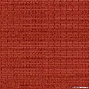 Kibri 34147 Backstein Kreuzverbundplatte 20 x 12cm 