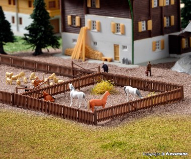 Kibri 36661 Zaun mit Toren 230 cm 