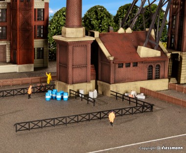 Kibri 37480 Zaun für Industrie- und Bahnanlagen 