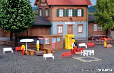 Kibri 37490 Deko-Set Figuren 