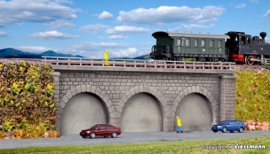 Kibri 37670 Gemauerter Bahndamm N/Z 