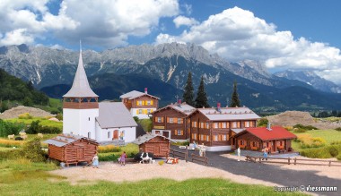 Kibri 38010 Sertig-Dörfi-Set 