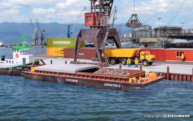 Kibri 38522 Leichter für Schüttgüter und Container 