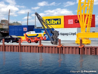 Kibri 38528 Deko-Set Binnenhafen 