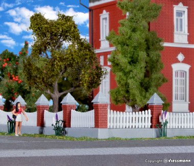 Kibri 38630 Zaun, gemauert 