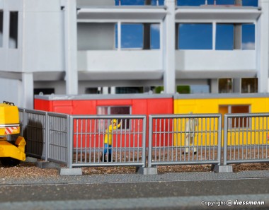 Kibri 38649 Bauzaun 125 cm 