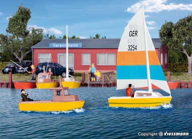 Kibri 39159 Set Boote 