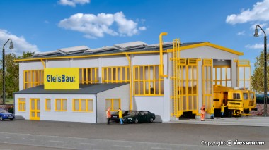 Kibri 39324 Wartungshalle GleisBau 