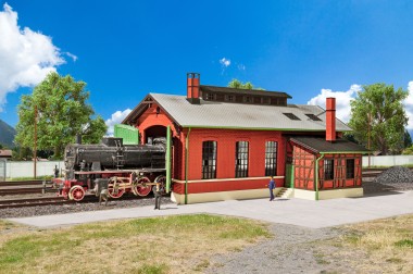 Kibri 39436 Lokschuppen Eschbronn, einständig 