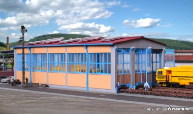 Kibri 39450 Lokschuppen, dreiständig 