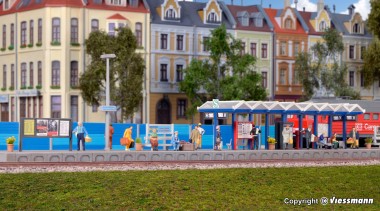 Kibri 39563 S-Bahnsteig Nürnberger Straße 