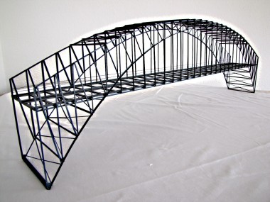 Hack B100 Bogenbrücke 100cm 2-gleisig 