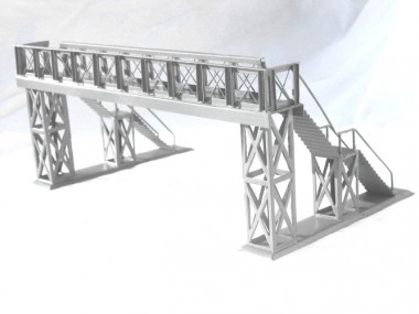 Hack FT1 Fußgängersteg, grau 