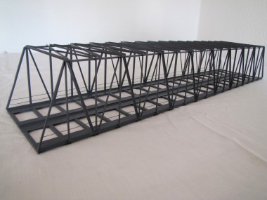 Hack K63S-2 Kastenbr. schräg 63 cm, 2-gleisig, Glei 