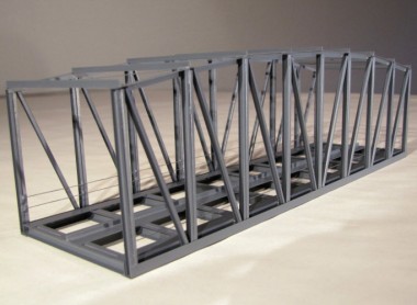 Hack KT28-2 Kastenbrücke 28cm zweigleisig, graz 