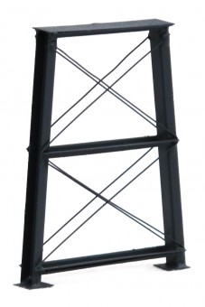 Hack PN60 Stützpfeiler 60mm hoch, grau 