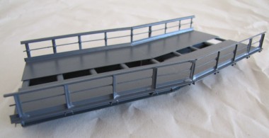 Hack RT2-30 Kurvenelement R=353mm 30°, grau 