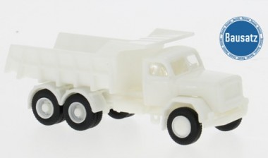 Brekina 10225 MiniKit: Magirus Jupiter Kipper weiß 