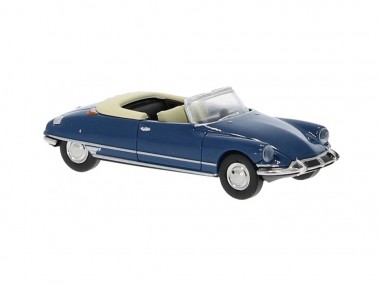 Brekina 14231 Citroën DS Cabrio (o) dunkelblau (1963) 