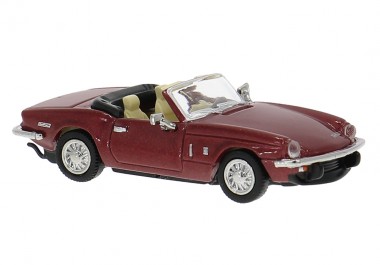 Brekina 15180 Triumph Spitfire Cabrio rot-met. 