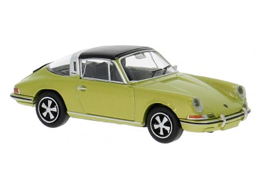 Brekina 16269 Porsche 911 targa gold 